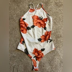 Floral onesie